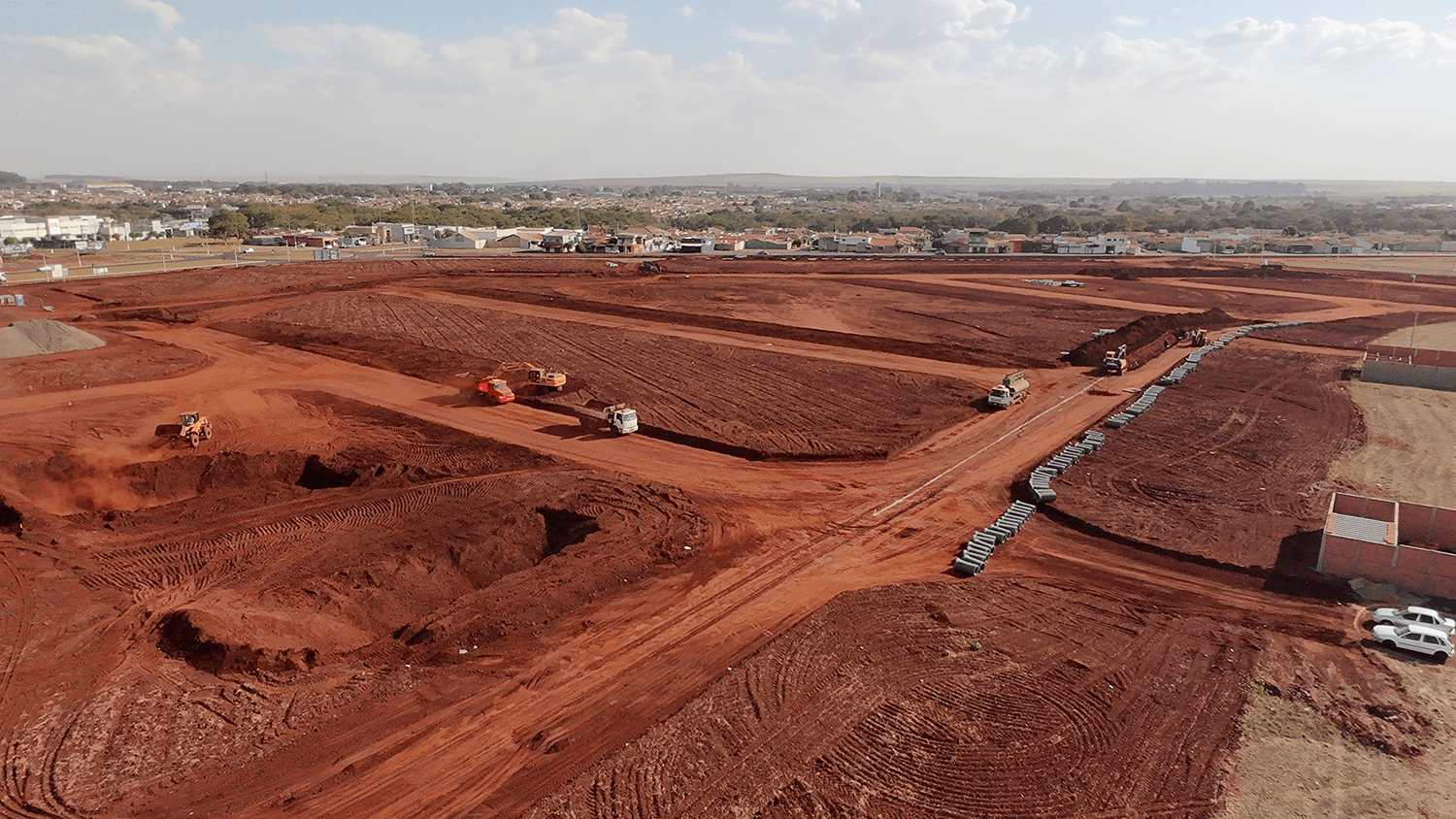 Início da terraplanagem e demarcação de lotes no Bella Verona - Agosto de 2025