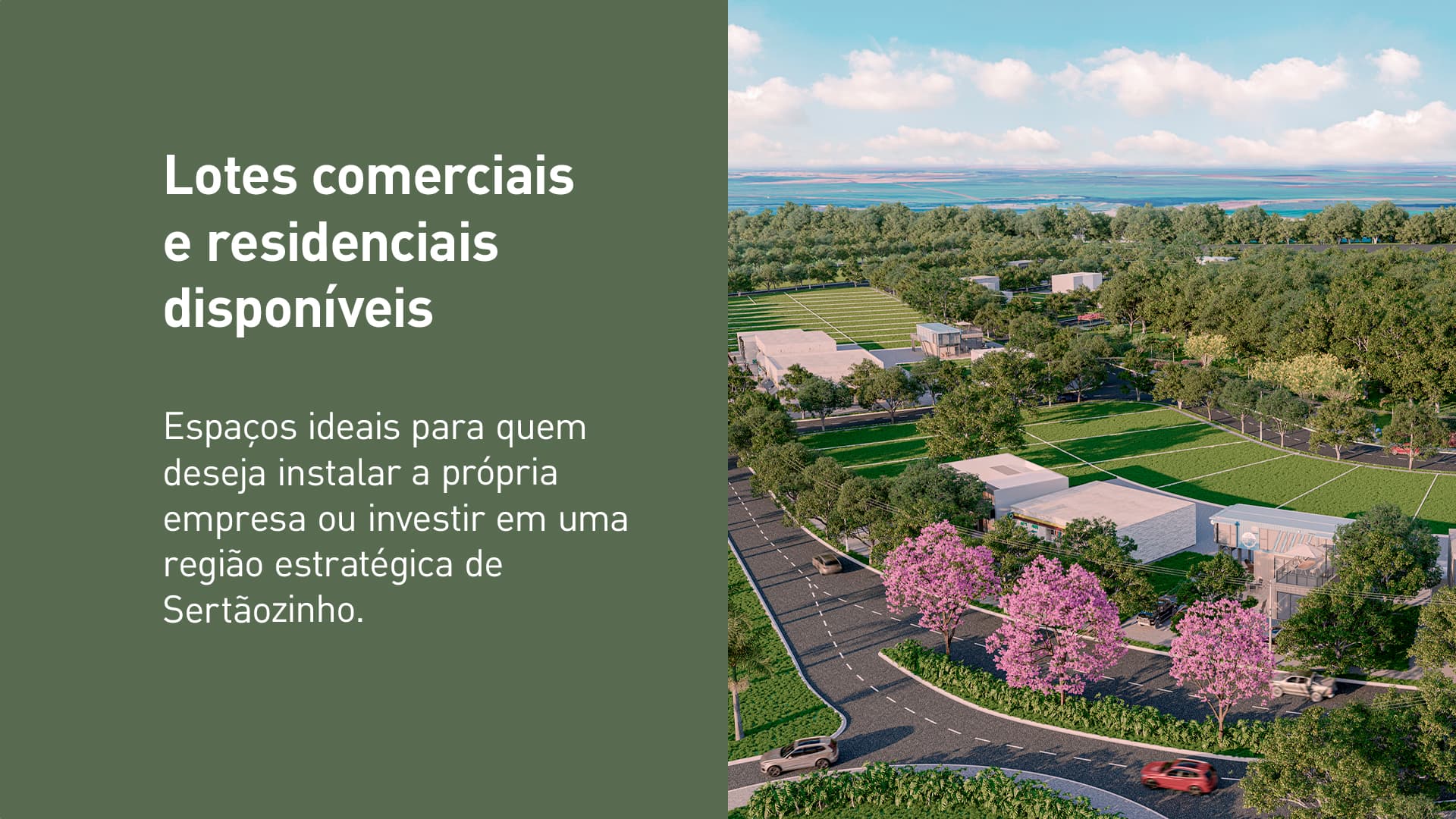 Lotes comerciais e infraestrutura planejada no Bella Verona Boulevard